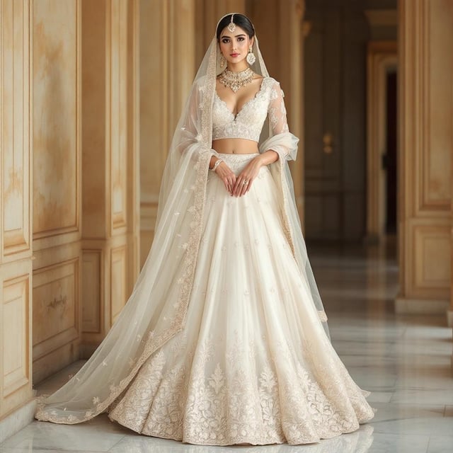 Any recommendations for fusion bridal lehengas inspired by western ...