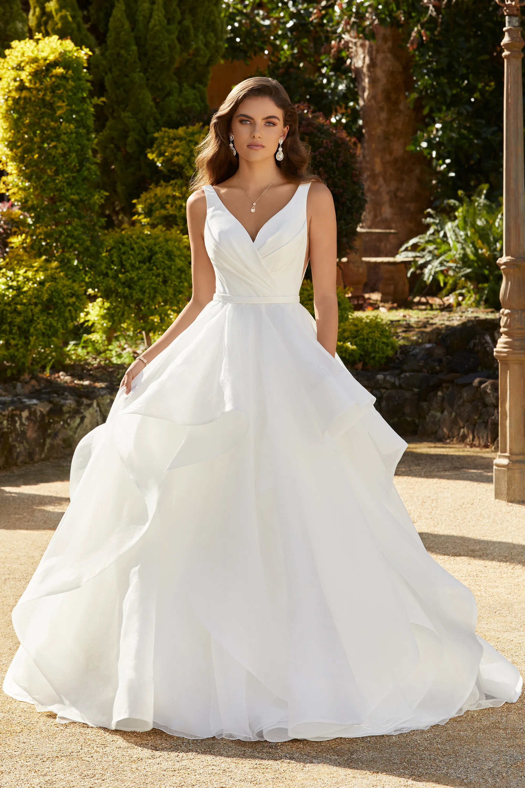 Dreamy Tiered Ballgown Wedding Dress | Sophia Tolli Sadie Y12244