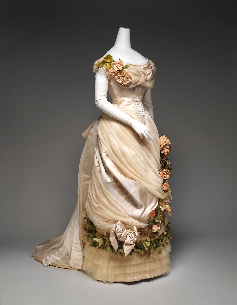 House of Worth - Evening dress - French - The Metropolitan Museum 