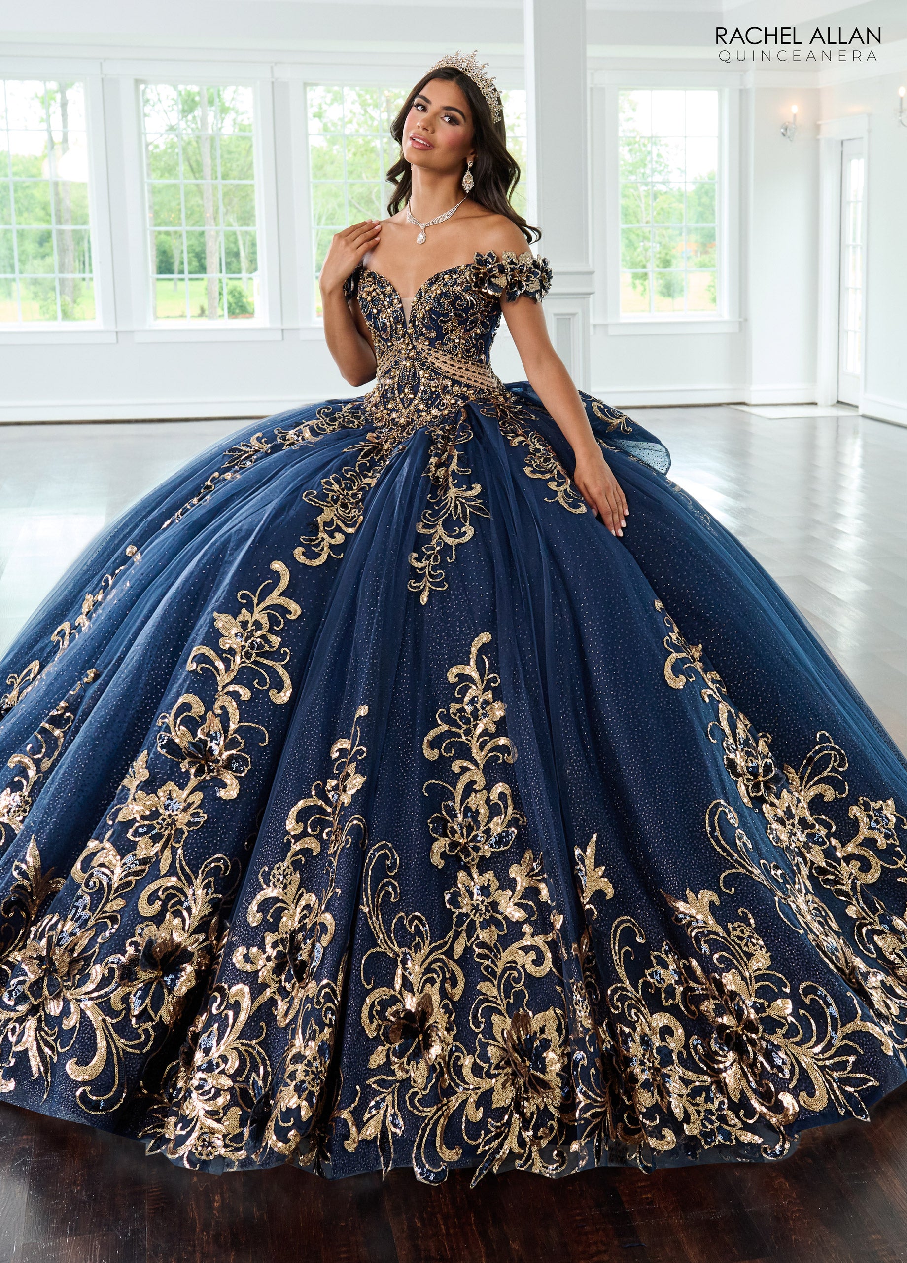 Off Shoulder Quinceanera Dress by Rachel Allan RQ3145 – ABC Fashion