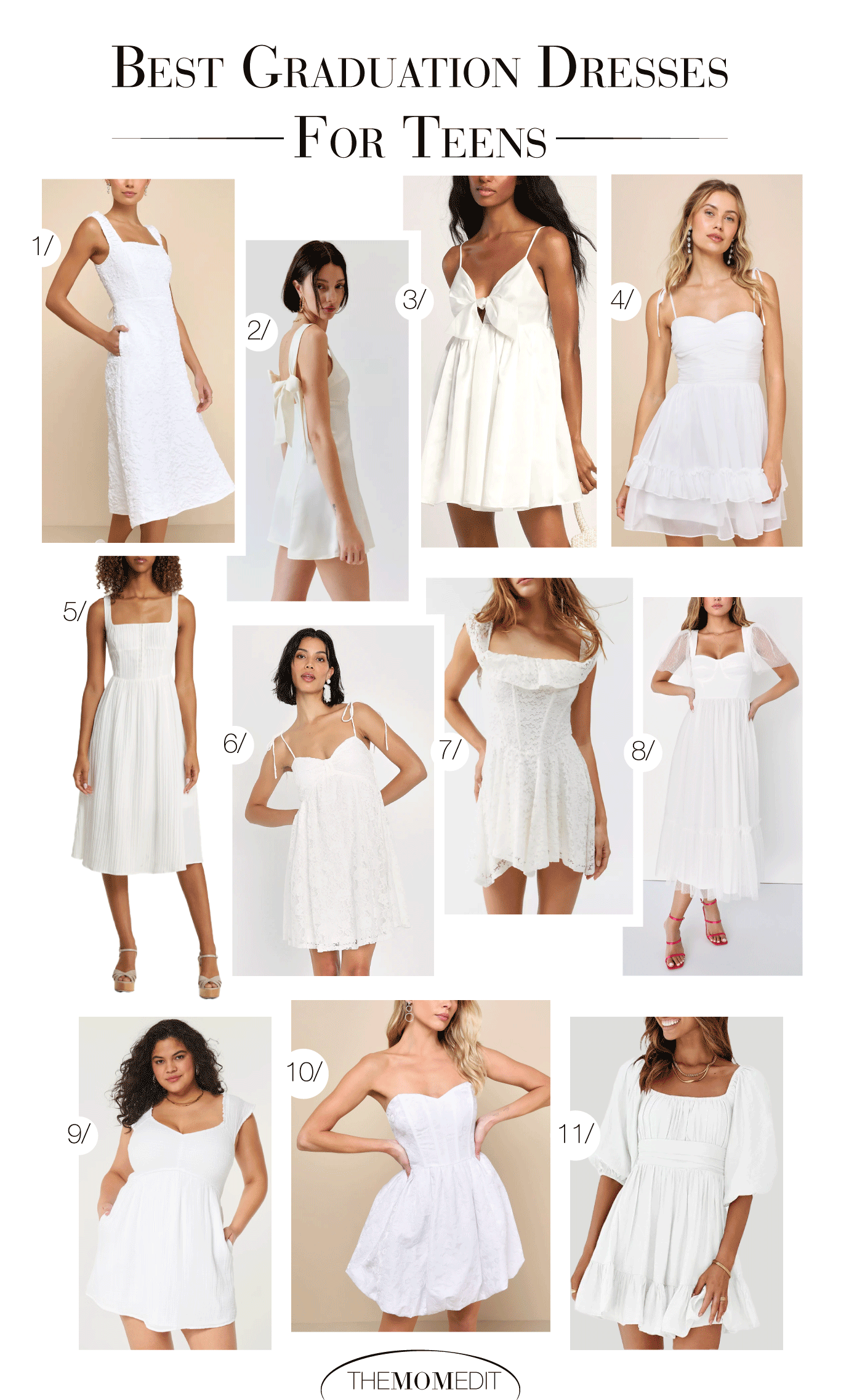 The Best Graduation Dresses For Teens - The Mom Edit